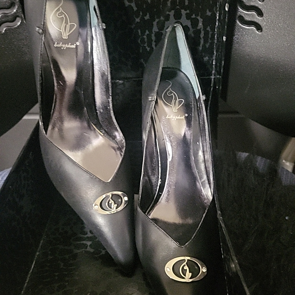 Vintage Black BabyPhat Stilleto Heels
